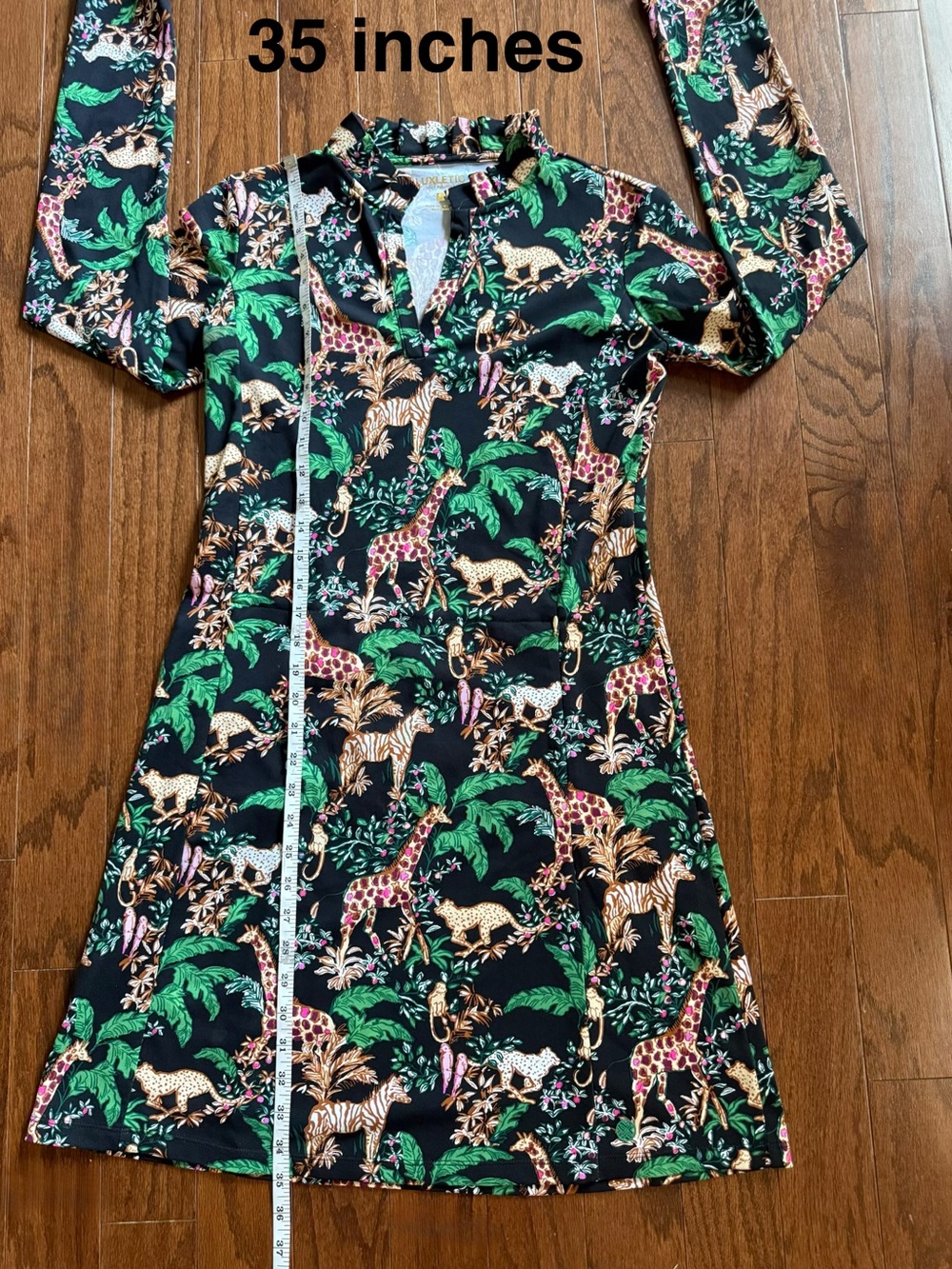 Lilly Pulitzer UPF 50+ chessie dress multi dancing in the moonlight print Small - Picture 5 of 9